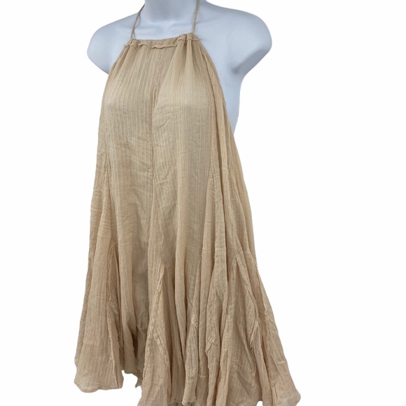Free People | Catching Rays Halter Dress | Large - Picture 5 of 12